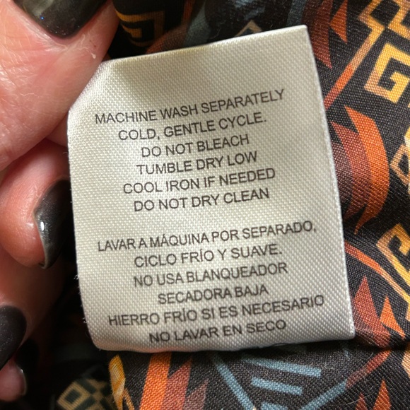 PENDLETON Hooded Rain Jacket Yellow/Goldenrod Aztec Lining W XL Water Repellent - Picture 13 of 16